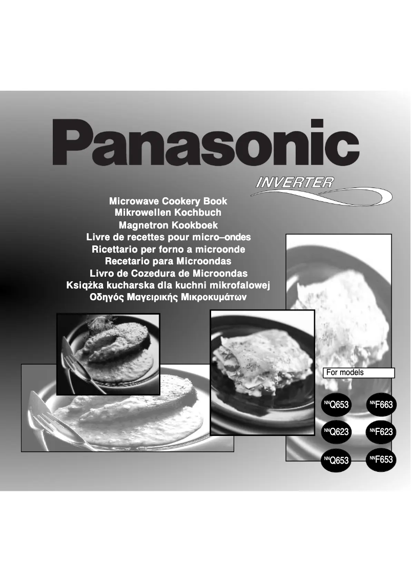 Página 1 del manual Manual de usuario Panasonic NN-Q523MF
