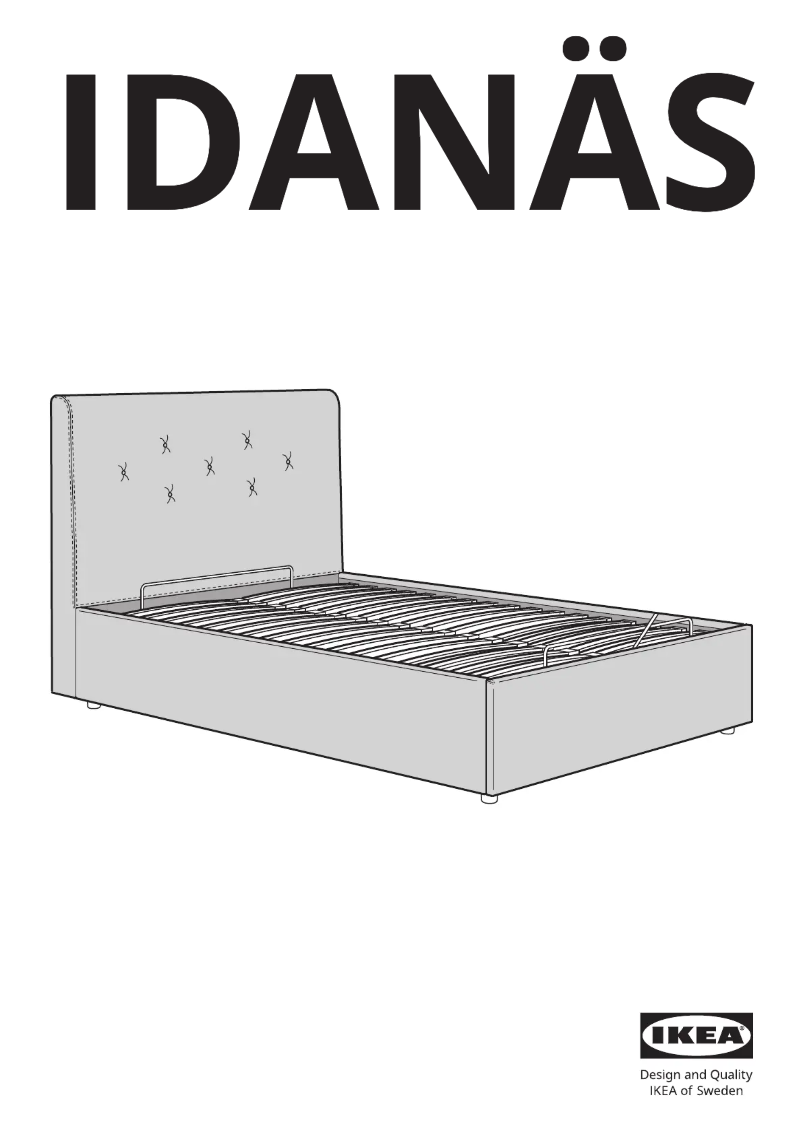 Page 1 de la notice Manuel utilisateur Ikea IDANÄS 904.589.90