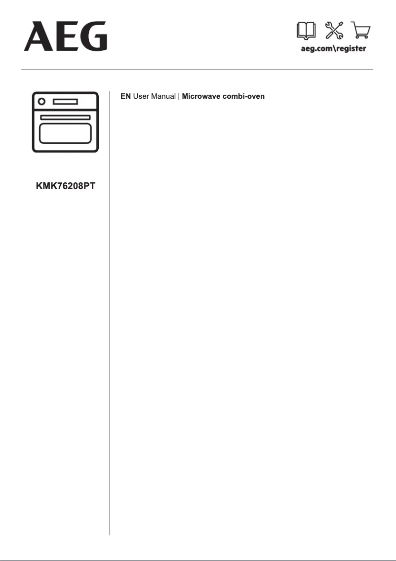 Page 1 de la notice Manuel utilisateur AEG KMK76208PT
