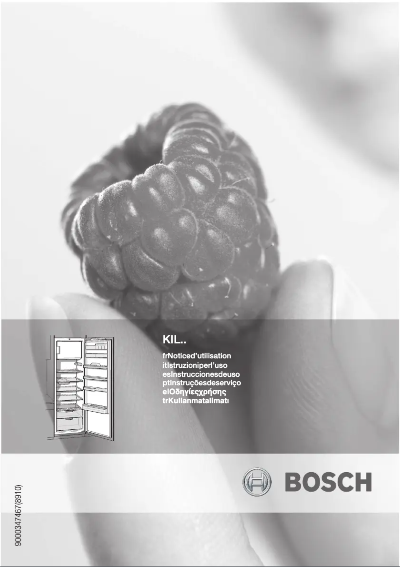 Page 1 of the manual User Manual Bosch KIL38A41NE