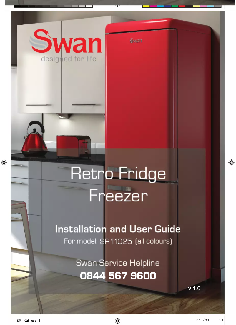 Page 1 de la notice Manuel utilisateur Swan SR11025GN