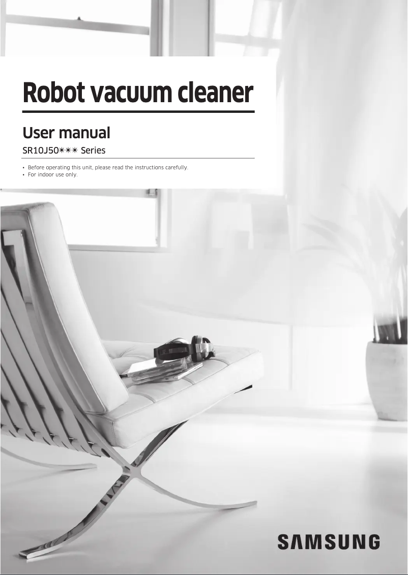 Página 1 del manual Manual de usuario Samsung PowerBot SR10J5035UC