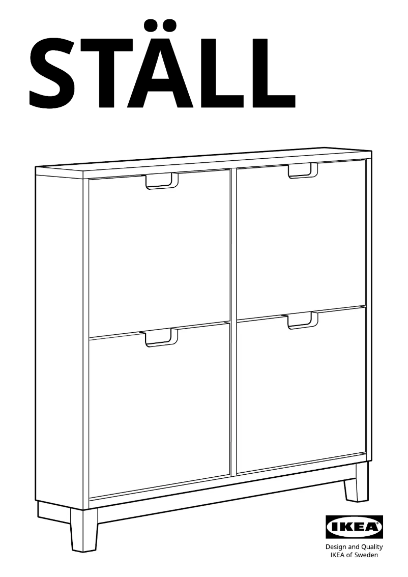 Page 1 de la notice Manuel utilisateur Ikea STÄLL 905.302.36