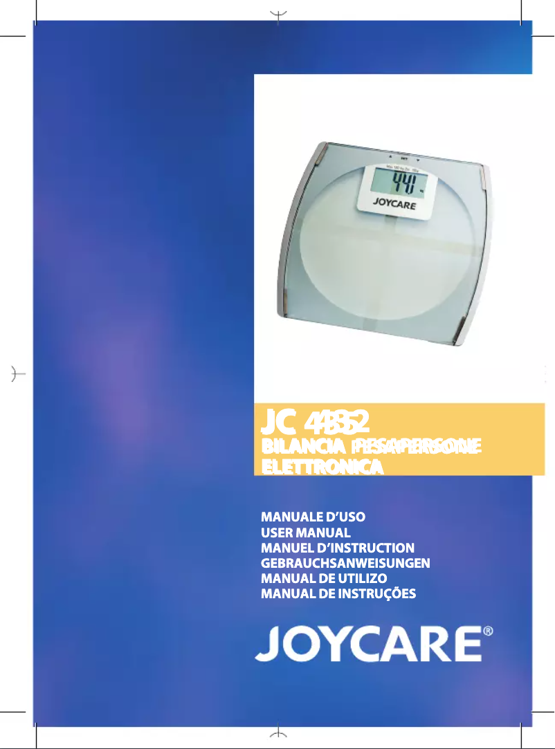 Page 1 de la notice Manuel utilisateur Joycare JC-435