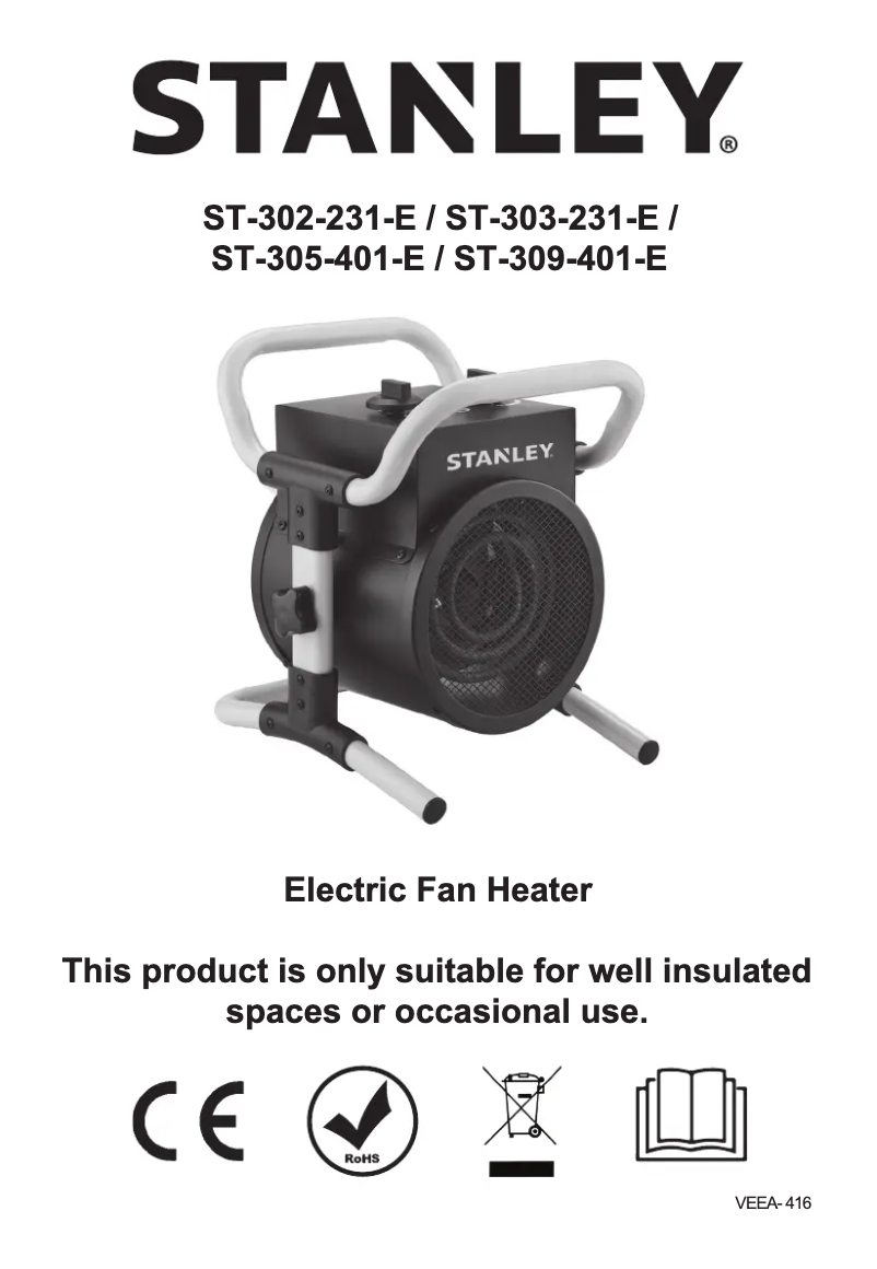 Page 1 de la notice Manuel utilisateur Stanley STN5000RN