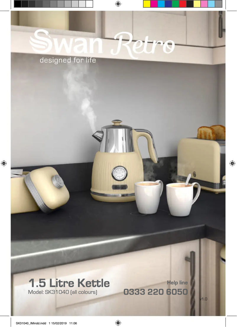 Page 1 de la notice Manuel utilisateur Swan SK31040ON