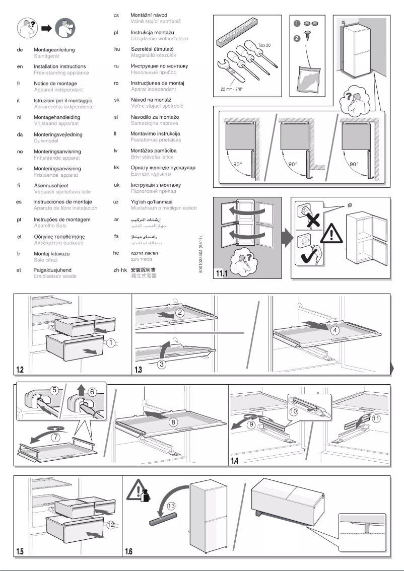 Page 1 de la notice Manuel utilisateur PITSOS PKNB39VL30