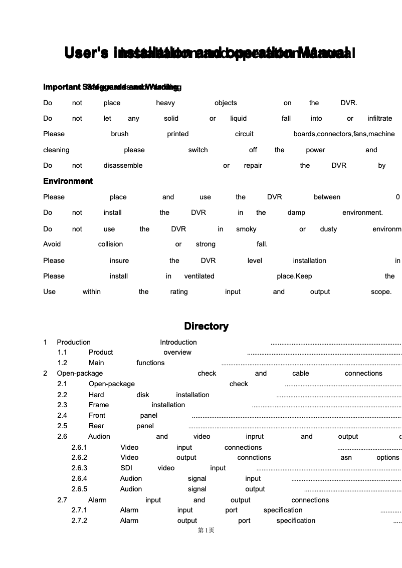 Page 1 de la notice Manuel utilisateur ElectriQ TL-C2G4221TB