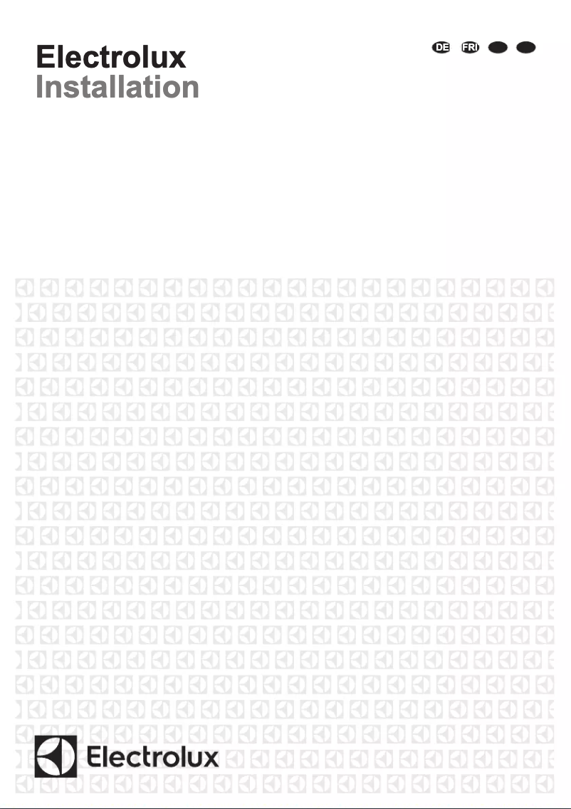 Página 1 del manual Guía de instalación Electrolux EB3GL9SP