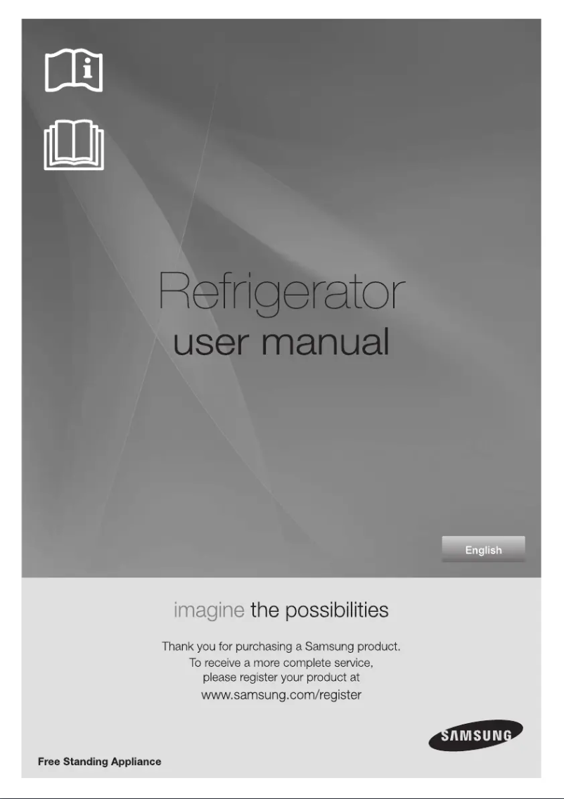 Page 1 de la notice Manuel utilisateur Samsung RT28HAR5DWW