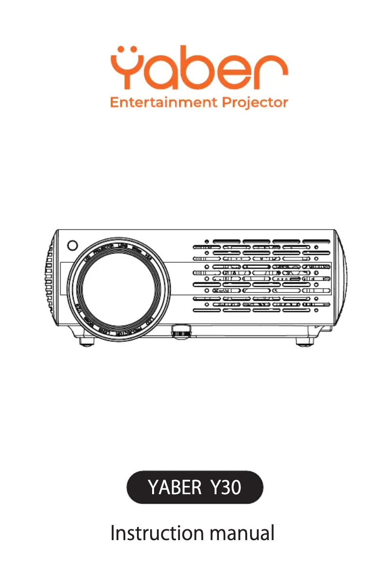 Page 1 de la notice Manuel utilisateur Yaber Y30