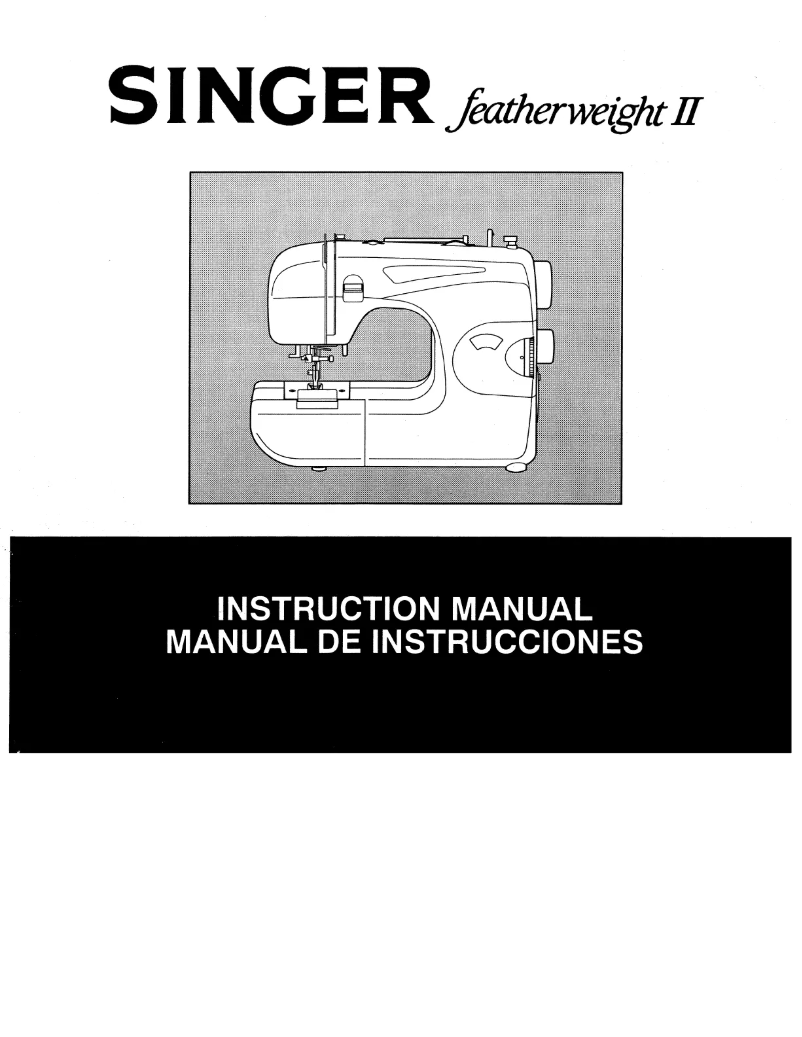 Página 1 del manual Manual de usuario Singer Featherweight II 117