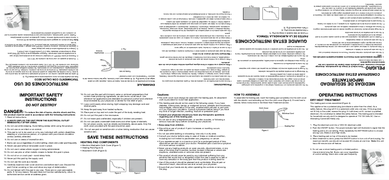 Page 1 de la notice Manuel utilisateur Conair HP15XF