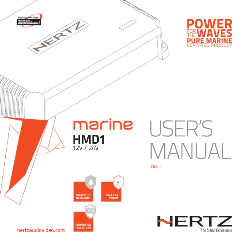 Página 1 del manual Manual de usuario Hertz HMD1 24V