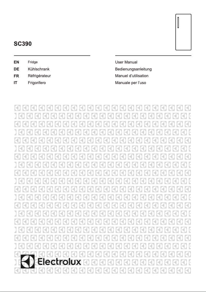Página 1 del manual Manual de usuario Electrolux SC390