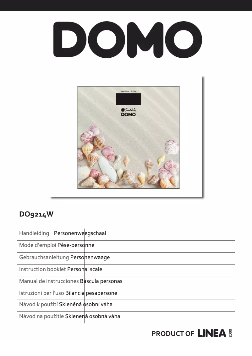Page 1 de la notice Manuel utilisateur Domo DO9214W