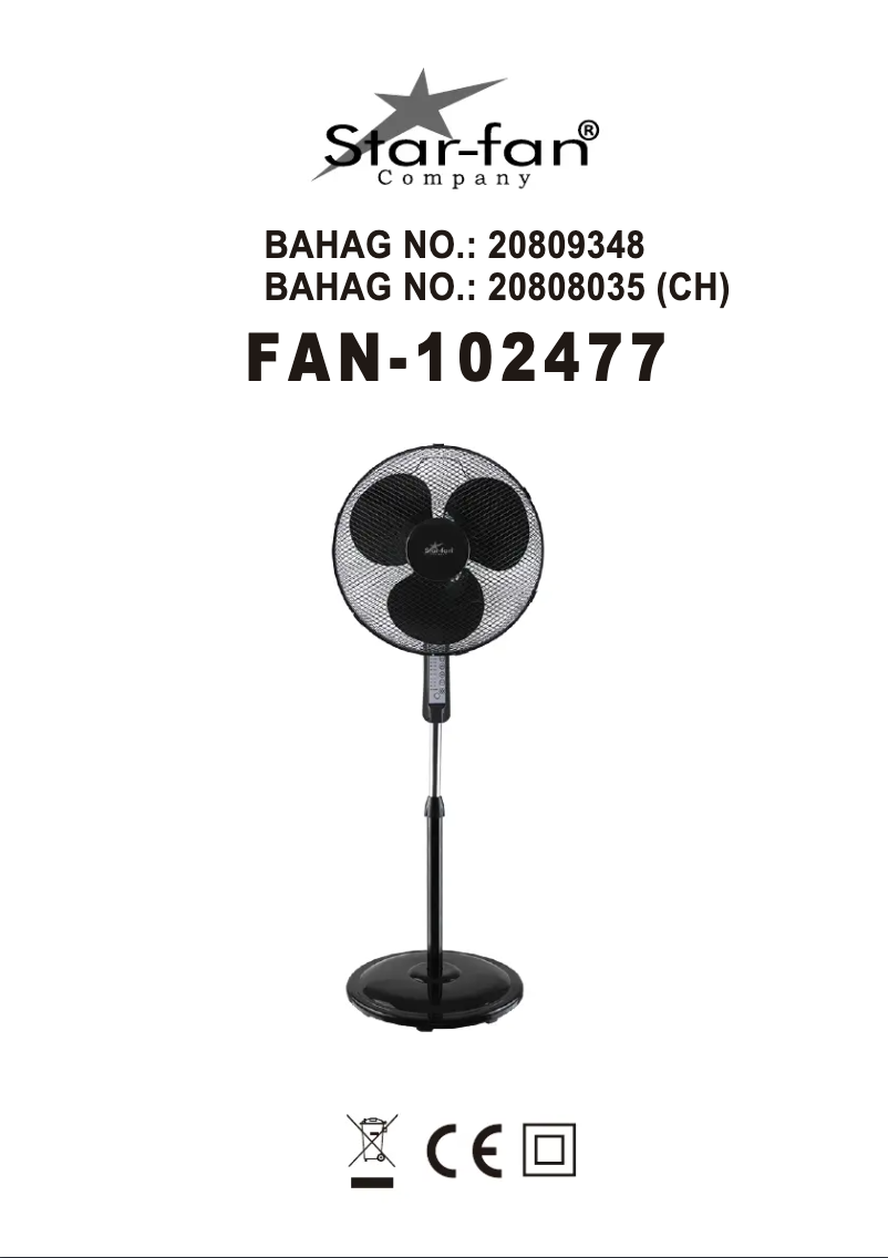 Página 1 del manual Manual de usuario Emerio FAN-102477