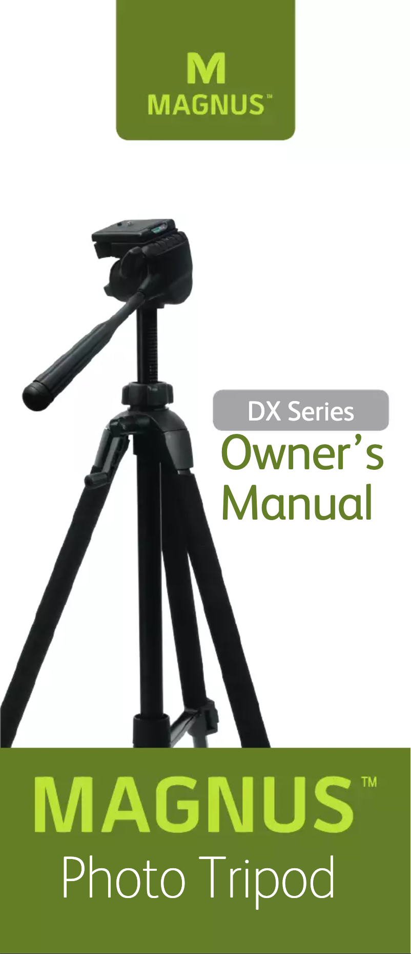 Página 1 del manual Manual de usuario Magnus DX-3430