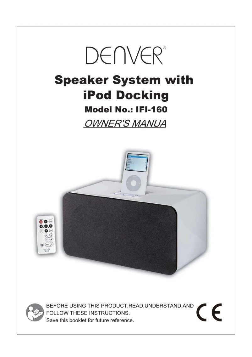 Page 1 de la notice Manuel utilisateur Denver IFI-160