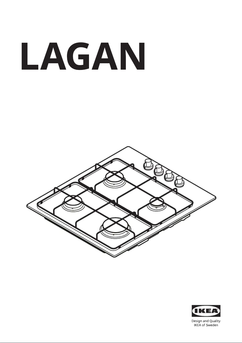 Page 1 de la notice Manuel utilisateur Ikea LAGAN 605.232.04