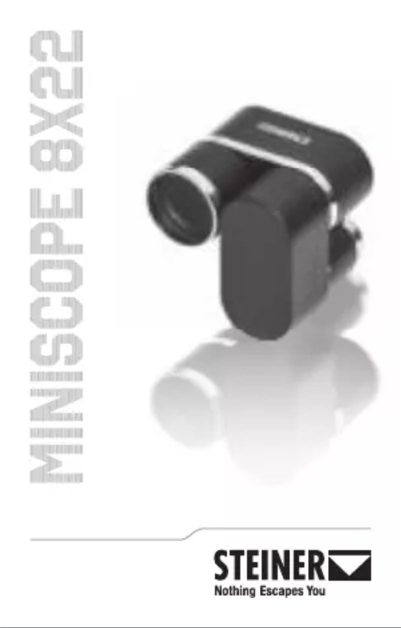 Page 1 de la notice Manuel utilisateur Steiner Miniscope 8x22