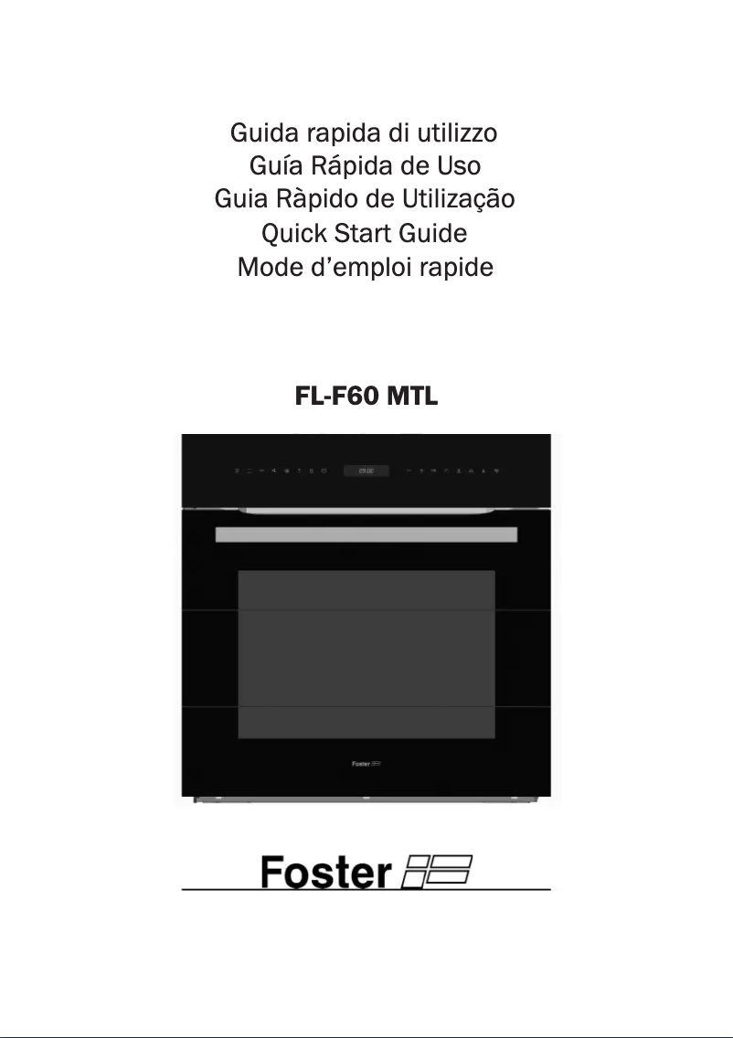 Página 1 del manual Manual de usuario Foster FL-F60 MTL