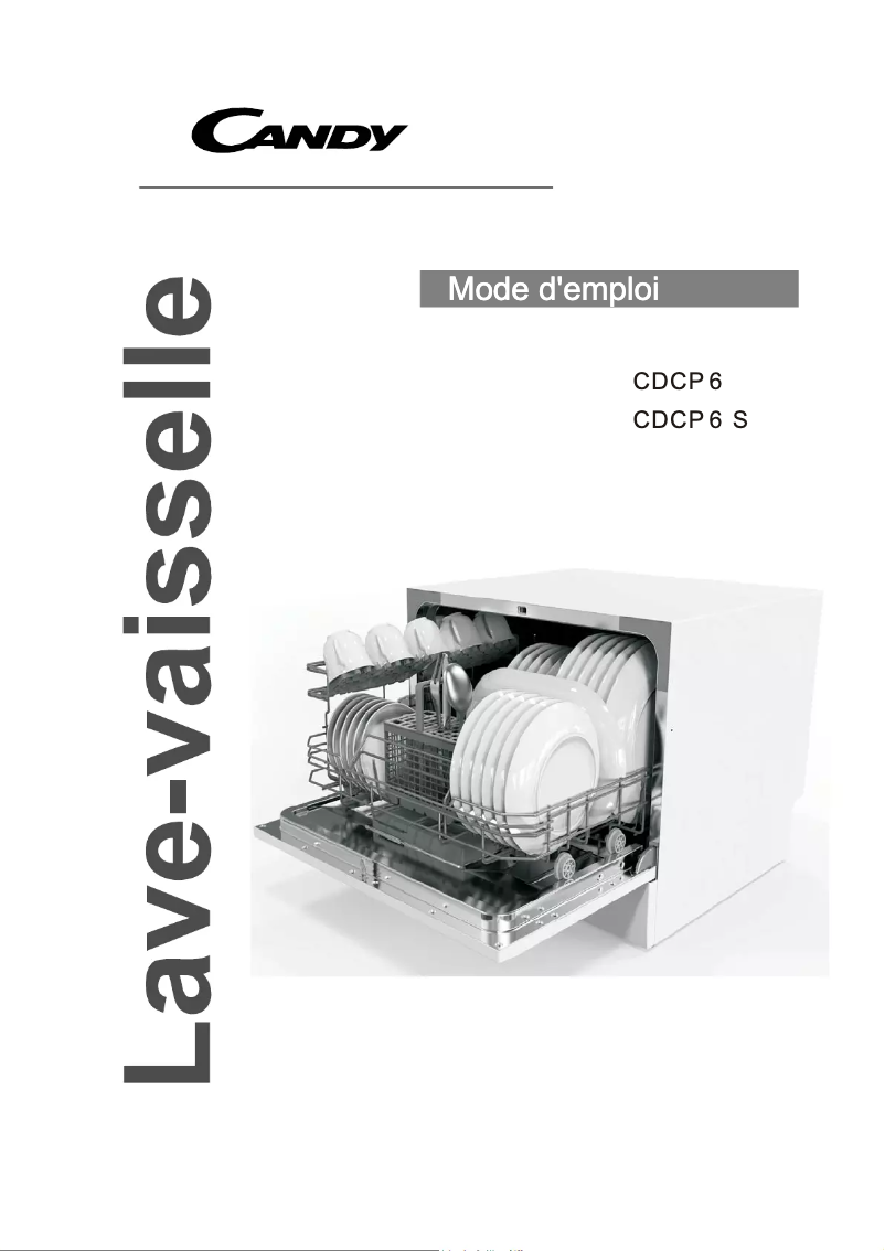 Page 1 of the manual User Manual Candy CDCP 6