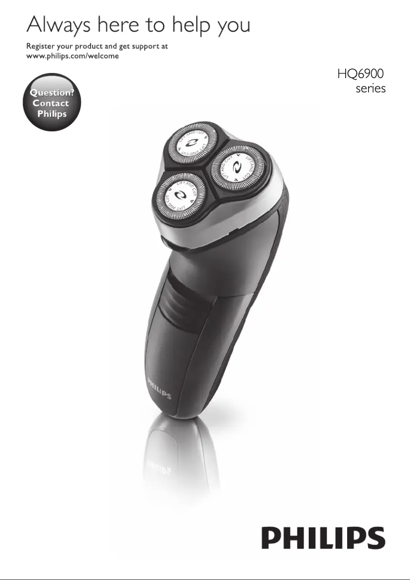 Page 1 de la notice Manuel utilisateur Philips Series 3000 HQ6990