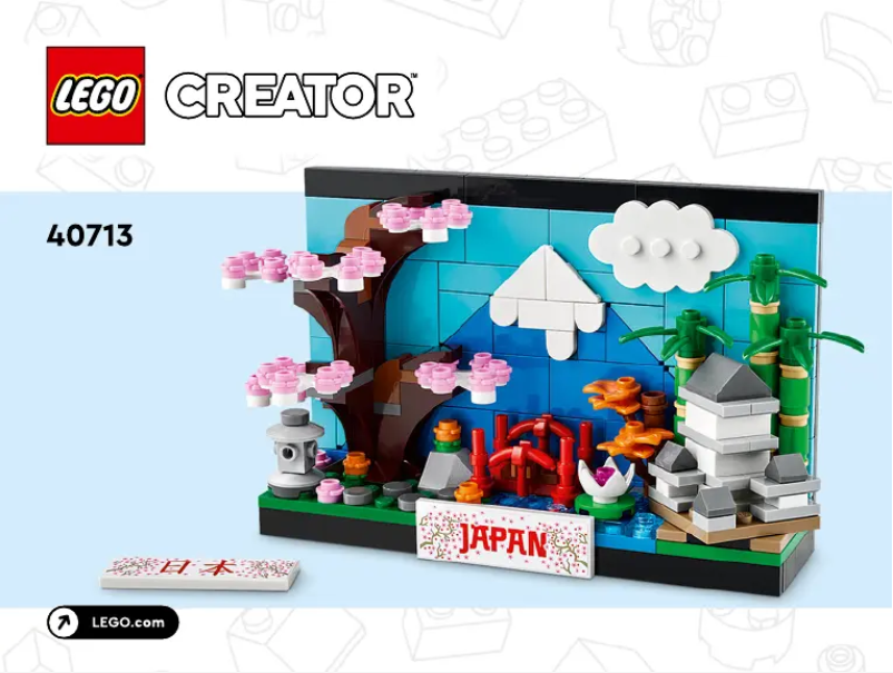 Página 1 del manual Manual de usuario Lego Creator 40713