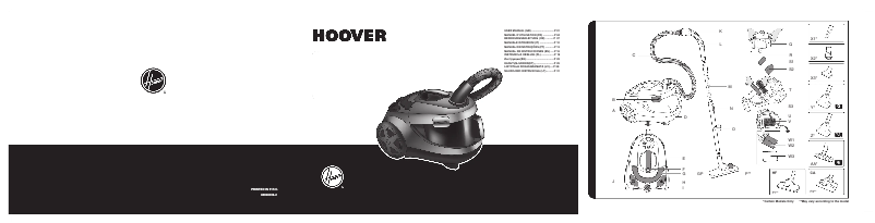 Página 1 del manual Manual de usuario Hoover Hydropower HY73PET 011