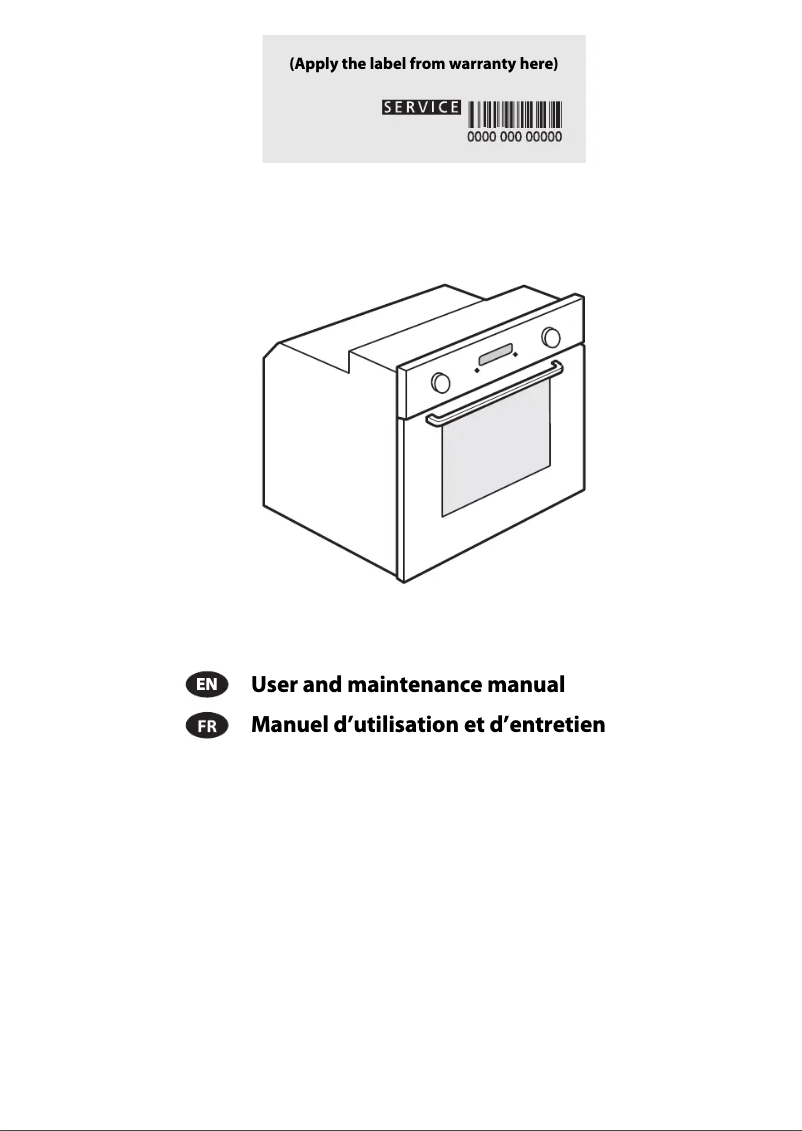 Page 1 de la notice Manuel utilisateur Whirlpool AKP 447/WH