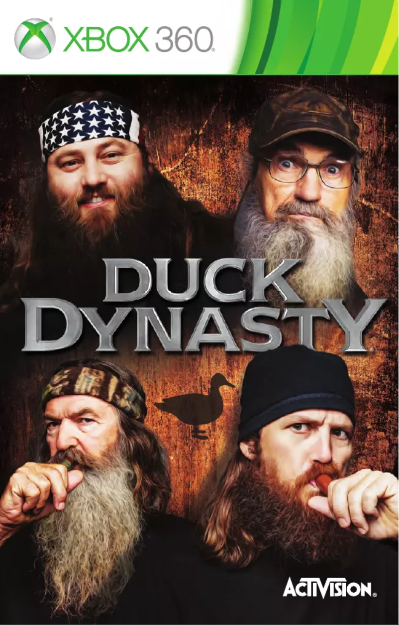 Page 1 de la notice Manuel utilisateur Microsoft Duck Dynasty (Xbox 360)