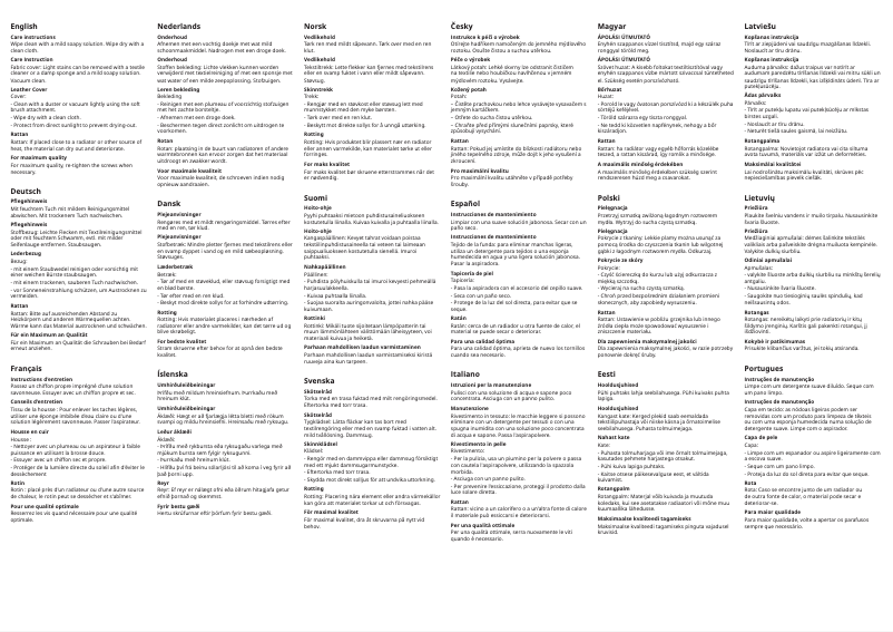 Page 1 de la notice Manuel utilisateur Ikea LUSTEBO 705.411.65