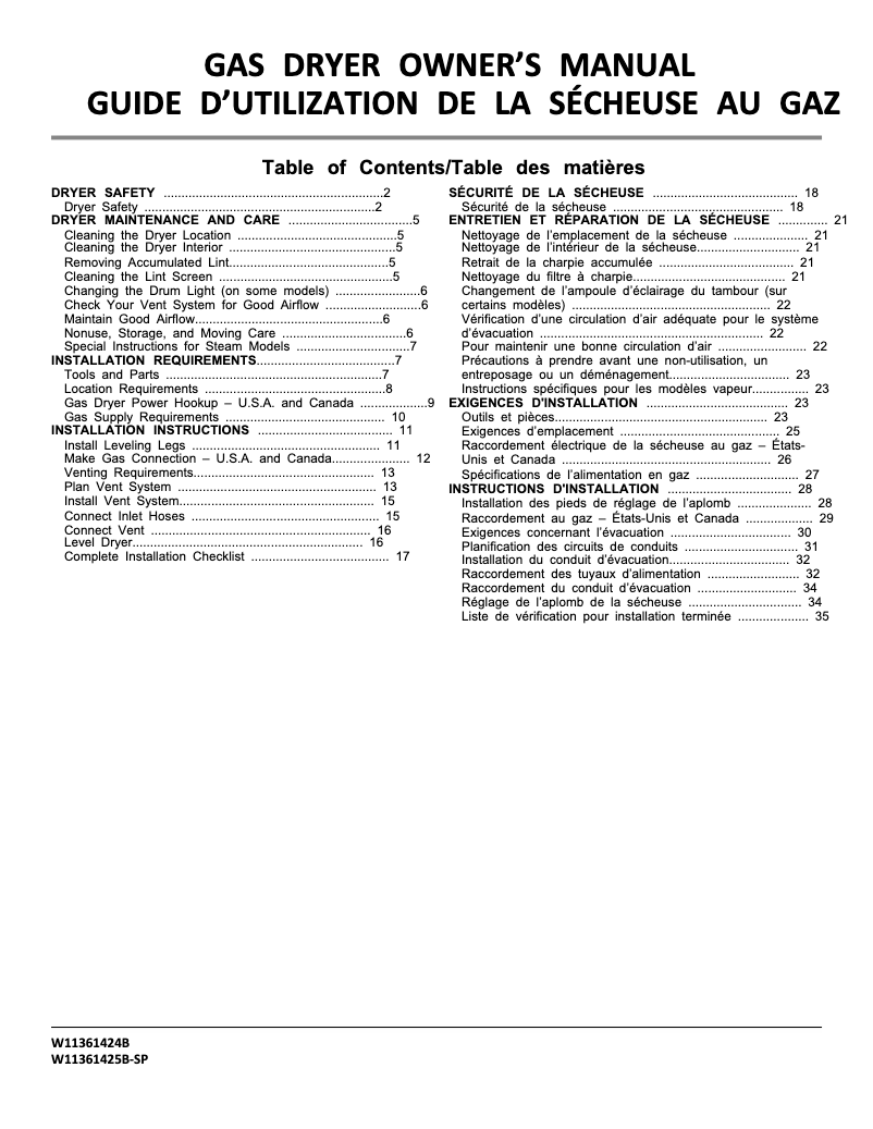 Página 1 del manual Manual de usuario Whirlpool WGD6150PW