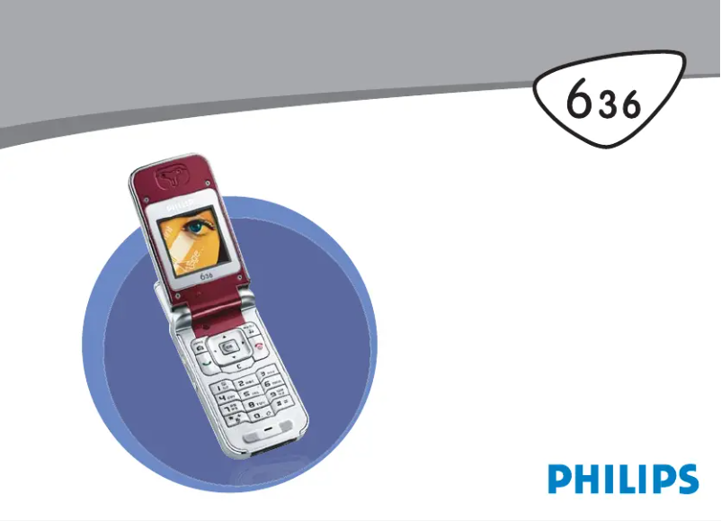 Página 1 del manual Manual de usuario Philips 636