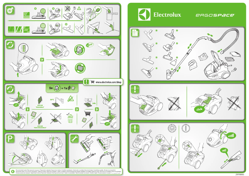 Página 1 del manual Manual de usuario Electrolux Esorigin 900