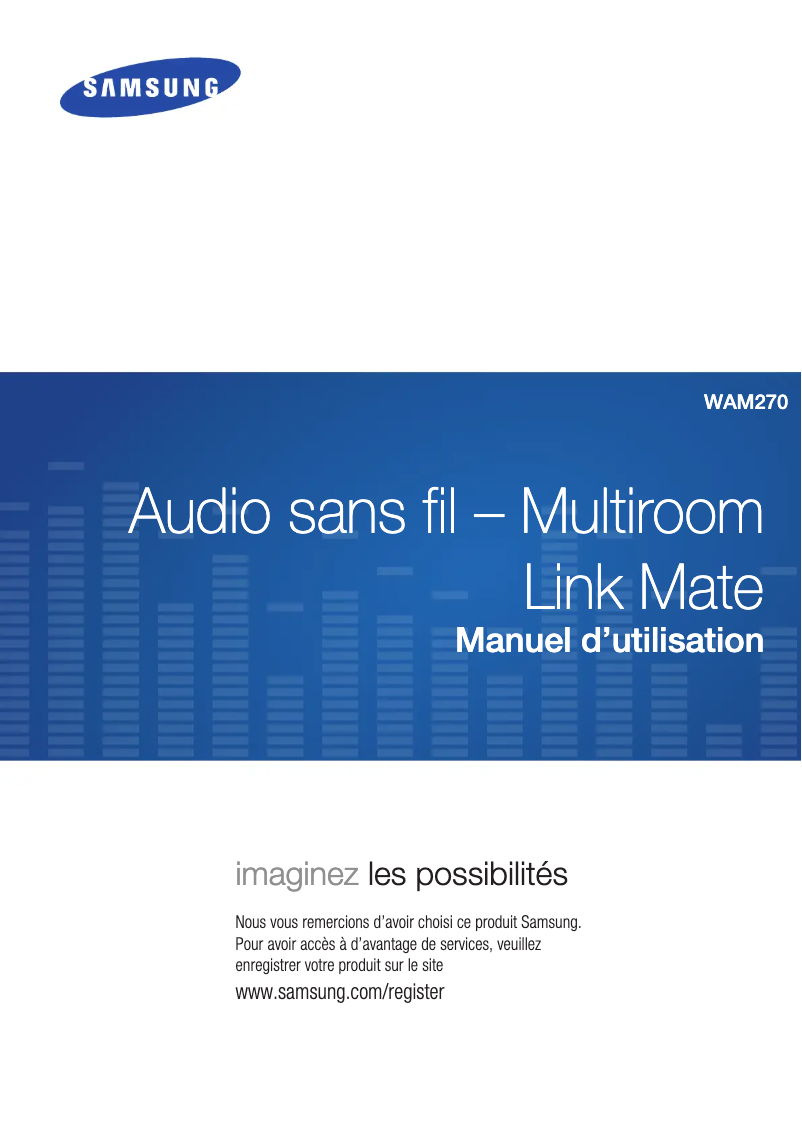 Image de la première page du manuel de l'appareil WAM 270