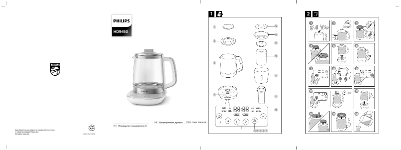 Página 1 del manual Manual de usuario Philips Avance Collection HD9450