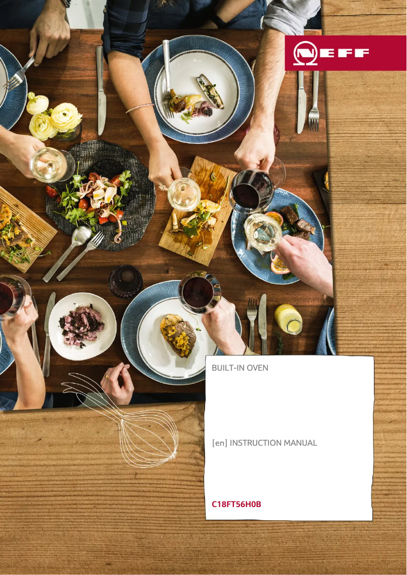 Page 1 of the manual User Manual Neff C18FT56H0B