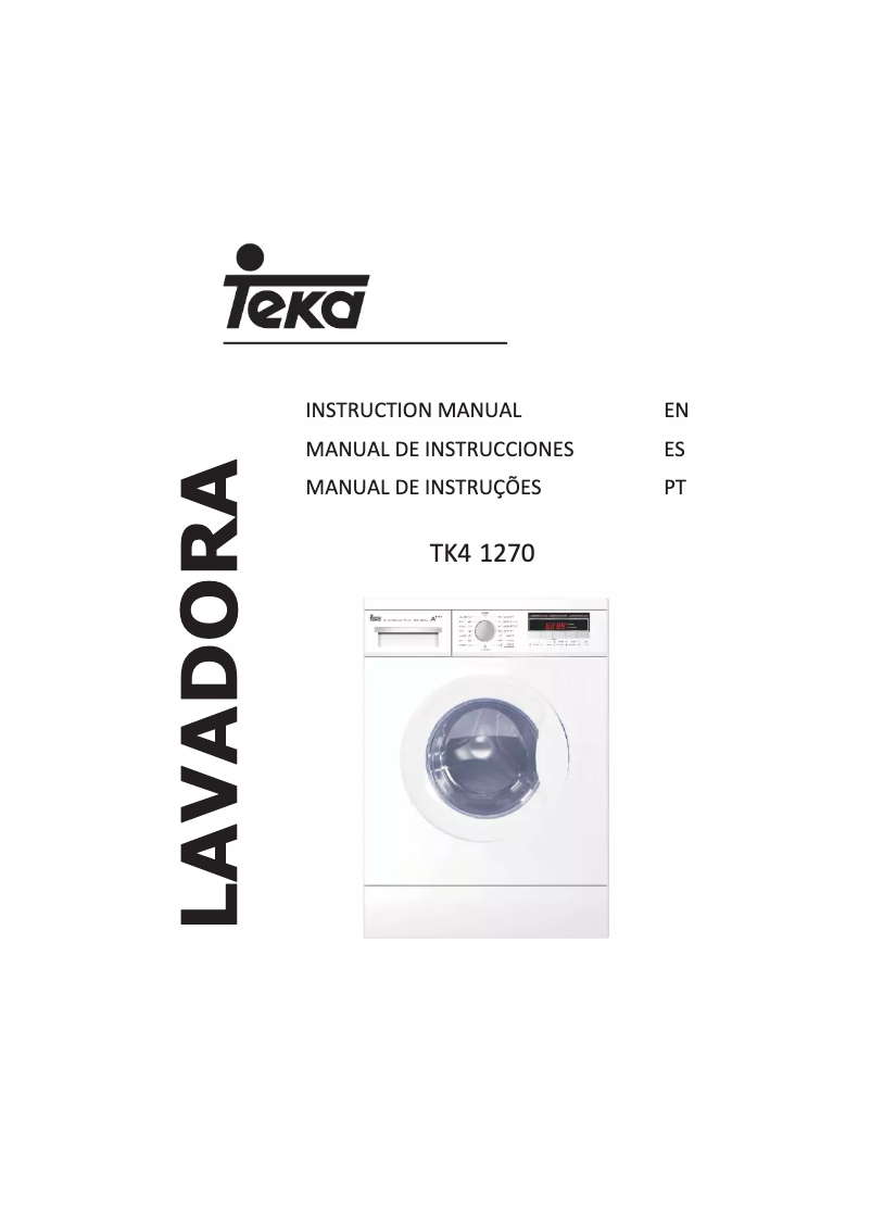 Page 1 de la notice Manuel utilisateur Teka TK4 1270 SS