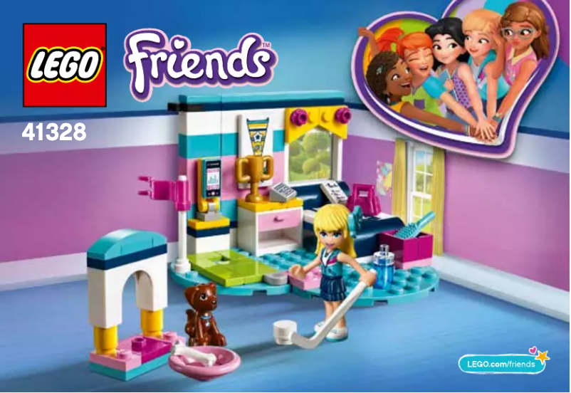 Page 1 de la notice Manuel utilisateur Lego Friends 41328