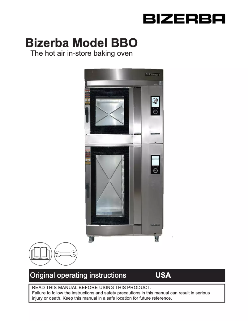 Página 1 del manual Manual de usuario Bizerba Dibas D64B-S-X3002-M