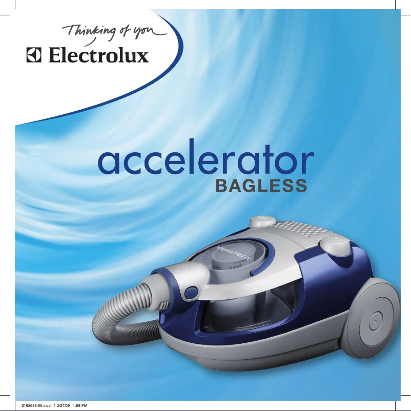 Página 1 del manual Manual de usuario Electrolux ZAC 6825