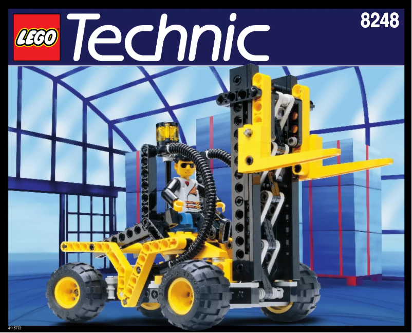 Page 1 de la notice Manuel utilisateur Lego Technic 8248