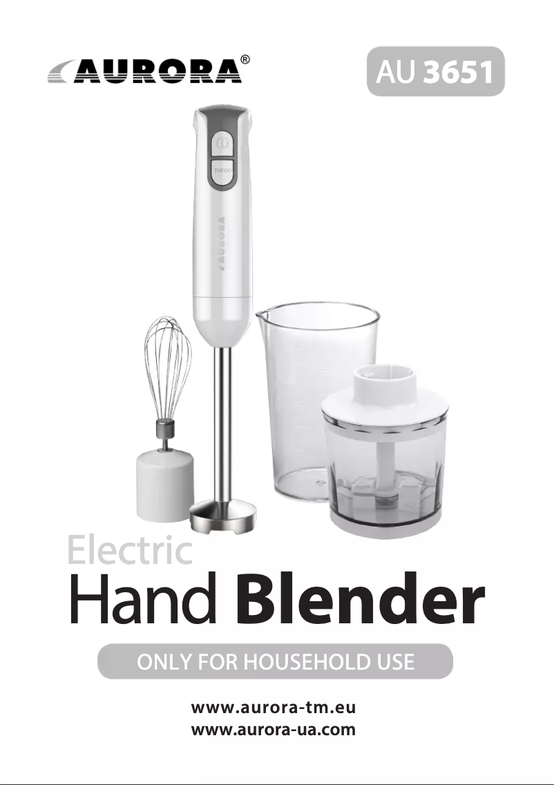 Page 1 de la notice Manuel utilisateur Aurora AU3651