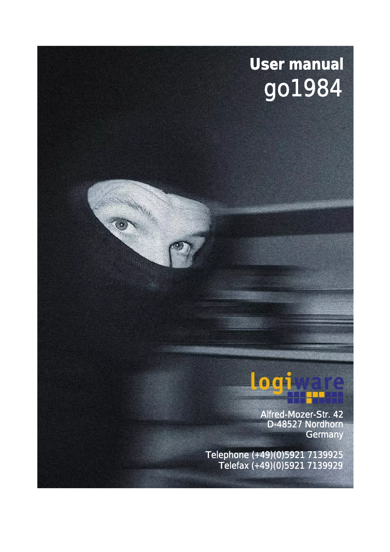 Page 1 de la notice Manuel utilisateur Intellinet go1984 Professional Edition