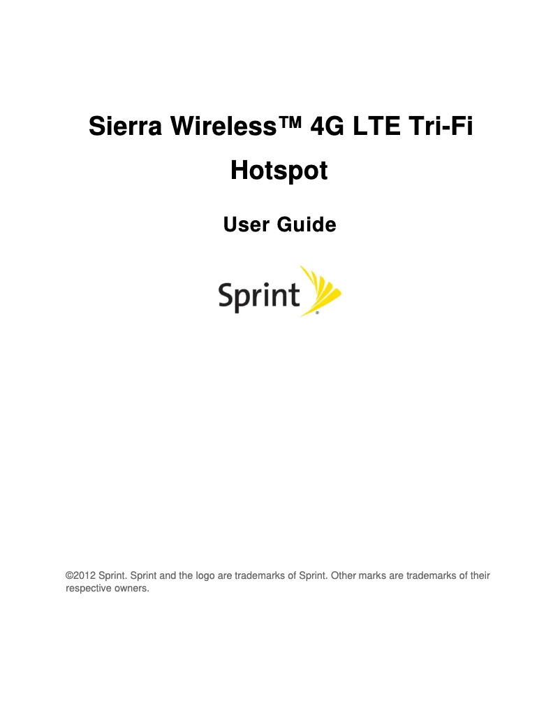 Page 1 de la notice Manuel utilisateur Netgear AirCard 803S