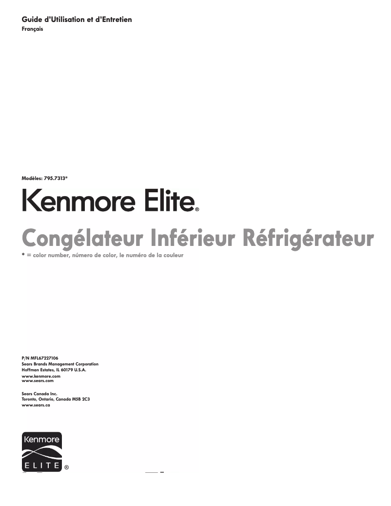 Page 1 de la notice Manuel utilisateur LG 73139