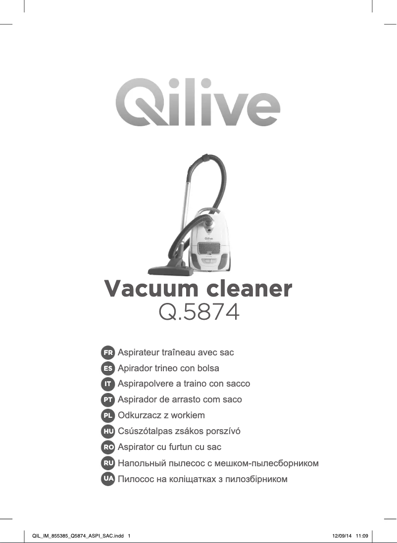 Página 1 del manual Manual de usuario Qilive Q.5874