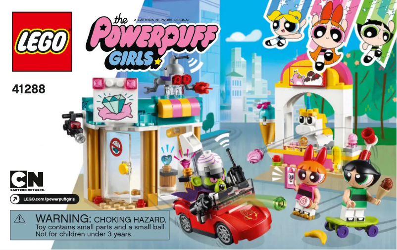 Page 1 of the manual User Manual Lego Powerpuff Girls 41288